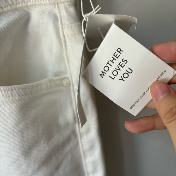 New Mother High Waisted Rider Ankle in Water For Flowers Size 28 - Picture 8 of 11